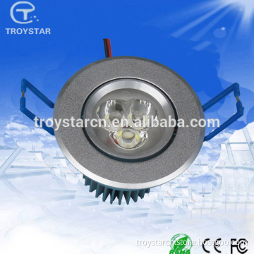 2016 Alibaba hot stable quality CE ROHS approved 300lm recessed 3w led downlight with 60mm cut out